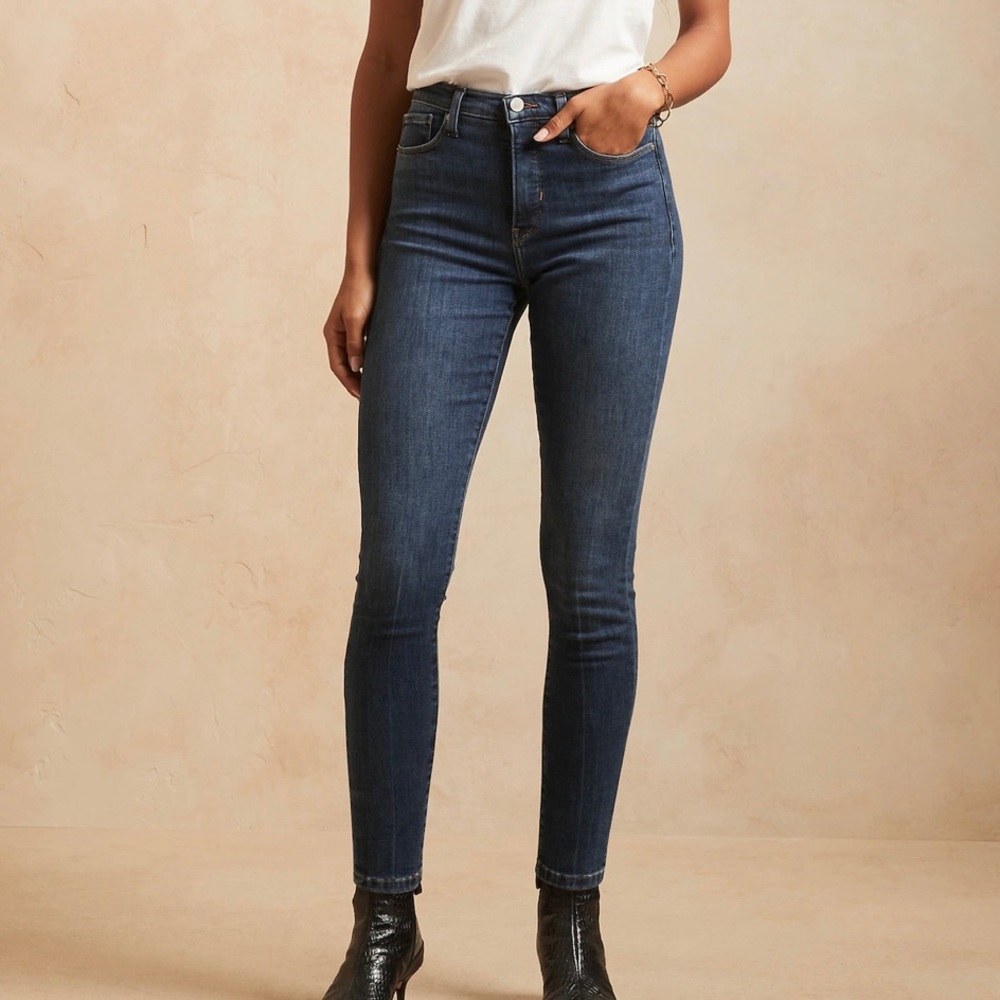 Banana Republic High-Rise Skinny Jeans, size 27 / 4